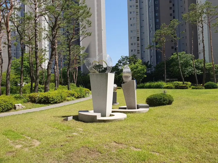 조각 '시간여행 2015'